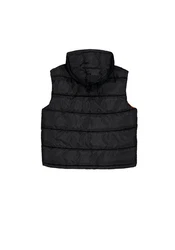 Alpha Industries Blouson Men Hooded Puffer Vest FD Schwarz