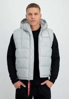 Alpha Industries Blouson Men Hooded Puffer Vest FD