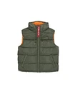 Alpha Industries Blouson Men Hooded Puffer Vest FD Dunkelgrün/Grün/Khaki