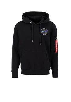 Alpha Industries Hoodie Dark Side Dunkelblau/Dunkelgrau/Schwarz/Blau