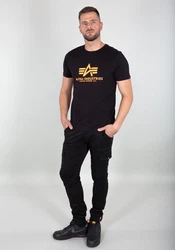 Alpha Industries Basic T-Shirt Neon Print 