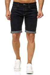 Indicode Shorts Kaden Jeans Blau/Dunkelblau/Hellblau