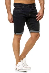 Indicode Shorts Kaden Jeans Blau/Dunkelblau/Hellblau