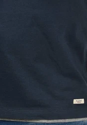 Blend Herren T-Shirt BLEND Leonis Dunkelblau/Hellblau/Blau/Grau