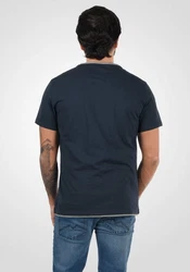 Blend Herren T-Shirt BLEND Leonis Dunkelblau/Hellblau/Blau/Grau