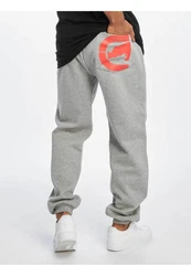Ecko Unltd. Herren 2Face Sweatpants Hellgrau/Grau/Rot