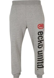 Ecko Unltd. Herren 2Face Sweatpants Hellgrau/Grau/Rot