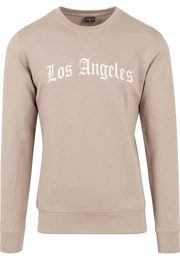 Rundhalspullover Herren Los Angeles Wording Crewneck (1-tlg)