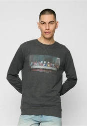 Mister Tee Can't Hang With Us Crewneck Grau/Dunkelgrau