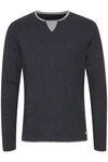 Blend Rundhalsshirt BLEND BHLeonas Dunkelgrau/Hellblau/Grau