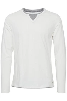 Blend Rundhalsshirt BLEND BHLeonas Weiß/Dunkelrot/Grau/Creme/Lila