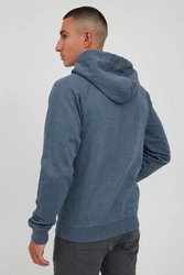 Blend Alejandro Herren Kapuzenpullover Hoodie Pullover Mit Kapuze Cross-Over-Kragen (70818) 