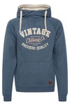 Blend Alejandro Herren Kapuzenpullover Hoodie Pullover Mit Kapuze Cross-Over-Kragen (70818) 