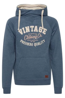 Blend Alejandro Herren Kapuzenpullover Hoodie Pullover Mit Kapuze Cross-Over-Kragen (70818) Blend Alejandro Herren Kapuzenpullover Hoodie Pullover Mit Kapuze Cross-Over-Kragen (70818)