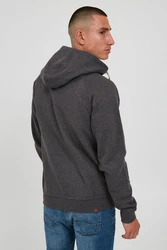 Blend Alejandro Herren Kapuzenpullover Hoodie Pullover Mit Kapuze Cross-Over-Kragen (70818) 