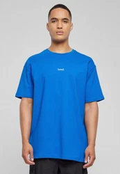 Merchcode T-Shirt Herren Love Heavy Oversized Tee Blau/Dunkelblau/Hellblau
