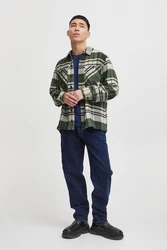Blend Jacke BHOuterwear Grün/Dunkelgrün/Hellblau