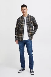 Blend Kurzjacke BHJacket Hellblau/Braun