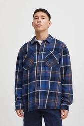 Blend Kurzjacke BHJacket Hellblau/Blau/Dunkelblau