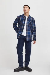 Blend Kurzjacke BHJacket Hellblau/Blau/Dunkelblau