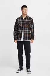 Blend Kurzjacke BHJacket Hellblau/Braun/Schwarz/Beige