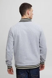 11 Project Collegejacke PRValen Grau/Silber