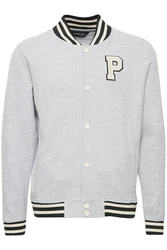 11 Project Collegejacke PRValen Grau/Silber