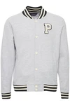 11 Project Collegejacke PRValen Grau/Silber