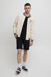 11 Project Collegejacke PRValen Rot/Orange/Lila/Braun/Grau/Gold/Beige