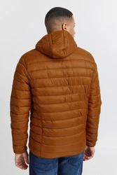 Blend Blouson Leichte Steppjacke Wattierte Basic Übergangsjacke mit Kapuze (4591) Braun/Beige/Rot/Orange