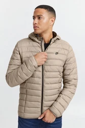 Blend Blouson Leichte Steppjacke Wattierte Basic Übergangsjacke mit Kapuze (4591) Khaki/Beige/Braun