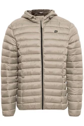 Blend Blouson Leichte Steppjacke Wattierte Basic Übergangsjacke mit Kapuze (4591) Khaki/Beige/Braun