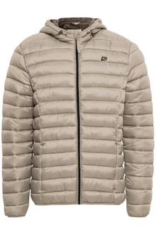 Blend Blouson Leichte Steppjacke Wattierte Basic Übergangsjacke mit Kapuze (4591) Khaki/Beige/Braun Blend Blouson Leichte Steppjacke Wattierte Basic Übergangsjacke mit Kapuze (4591) Khaki/Beige/Braun