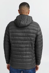Blend Blouson Leichte Steppjacke Wattierte Basic Übergangsjacke mit Kapuze (4591) Dunkelgrau/Schwarz/Grau