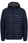 Blend Blouson Leichte Steppjacke Wattierte Basic Übergangsjacke mit Kapuze (4591) Dunkelblau/Hellblau/Blau