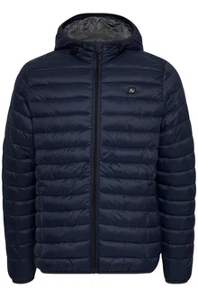 Blend Blouson Leichte Steppjacke Wattierte Basic Übergangsjacke mit Kapuze (4591) Dunkelblau/Hellblau/Blau