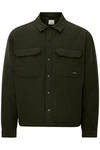 BLEND Übergangsjacke Dunkelgrün/Khaki/Grün