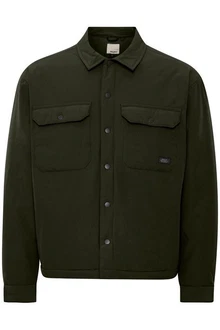 BLEND Übergangsjacke Dunkelgrün/Khaki/Grün