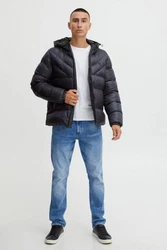 Blend Steppjacke BLEND BHOuterwear Schwarz/Blau/Hellblau