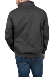 Blend Brad Nylon Jacke Bomberjacke Übergangsjacke (2070371ME) Dunkelgrau/Grau/Schwarz