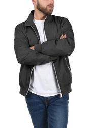 Blend Brad Nylon Jacke Bomberjacke Übergangsjacke (2070371ME) Dunkelgrau/Grau/Schwarz