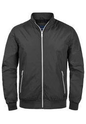Blend Brad Nylon Jacke Bomberjacke Übergangsjacke (2070371ME) Dunkelgrau/Grau/Schwarz