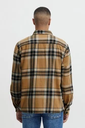 Blend Fieldjacket BHOvershirt Beige/Braun/Hellblau