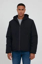 Blend Winterjacke BHOuterwear Schwarz/Dunkelblau/Hellblau
