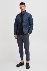Blend Stanley Steppjacke (20700484ME) Hellblau/Dunkelblau/Blau