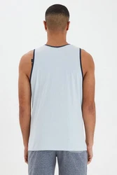 Blend Tanktop Style BHWalex Hellblau/Blau/Grau