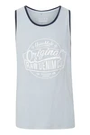 Blend Tanktop Style BHWalex Hellblau/Blau/Grau