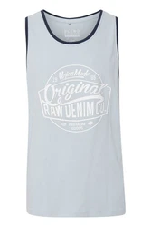 Blend Tanktop Style BHWalex Hellblau/Blau/Grau