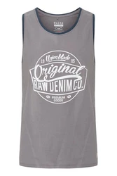 Blend Tanktop Style BHWalex Grau/Hellgrau/Braun