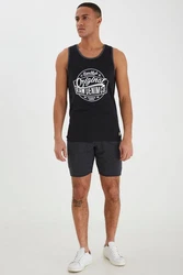 Blend Tanktop Style BHWalex Dunkelblau/Grau
